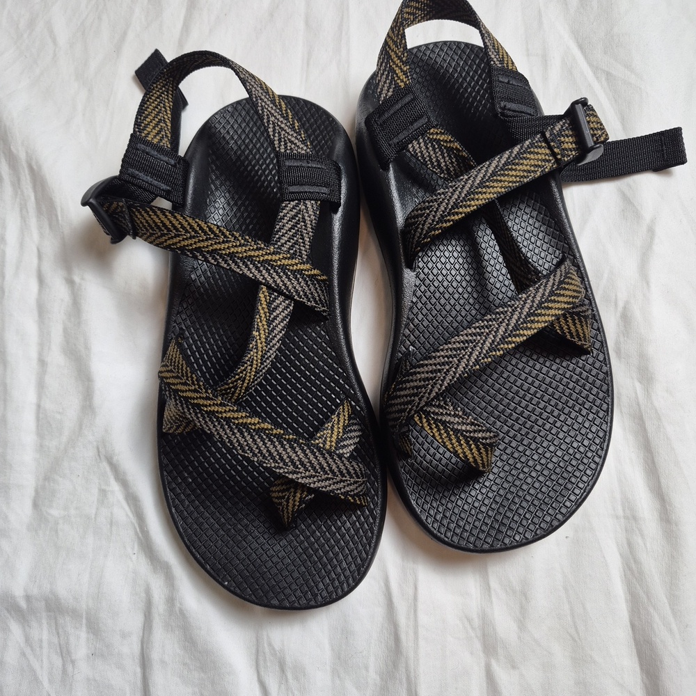 Chaco Black and Gold Men's Sandals